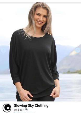 Glowing sky merino термо шерсть свитшот лонгслив plus size свитер джемпер