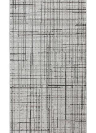 Ковер безворсовый на резиновой основе dakaria karat flex run 19171/08 2.00x2.50 м серый