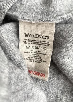 Woolovers свитер s мериносовая шерсть/ кашемир9 фото