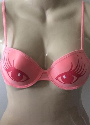 Бюстгальтер  с глазками funderwear  70a