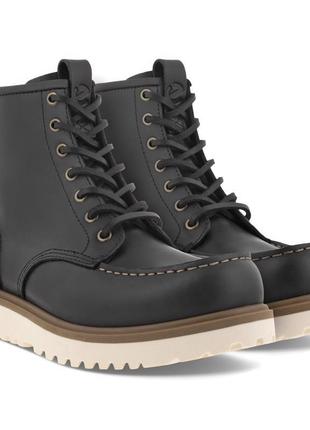 Ботинки ecco staker m 6in moc boot. оригинал. р-р 40,41,42,43,44