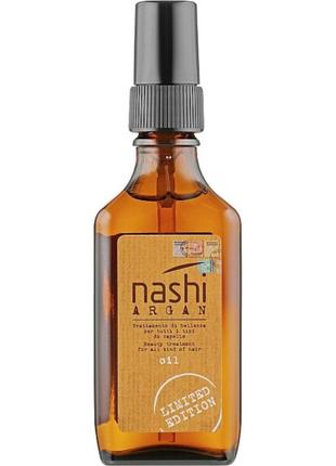 Масло для защиты волос от солнца nashi argan oil limited2 фото