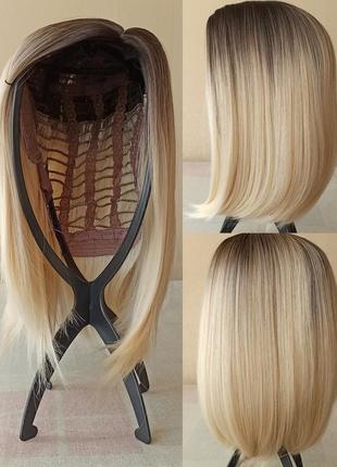 Короткая новая парика, каре, без чешуйки, термостойкая, парик