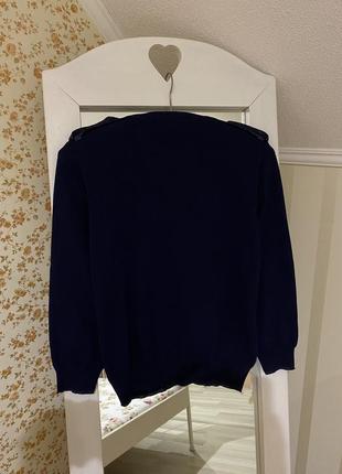 Блуза love republic джемпер блузка кофта пуловер светр свитер с пуговицами гудзиками віскоза стиль sandro s / m св’яткова нарядная10 фото