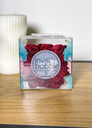 Резинка-браслет для волосся invisibobble sprunchie red wine is fine