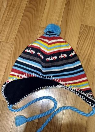 Шапка, шапочка на флисе 3-4 р.