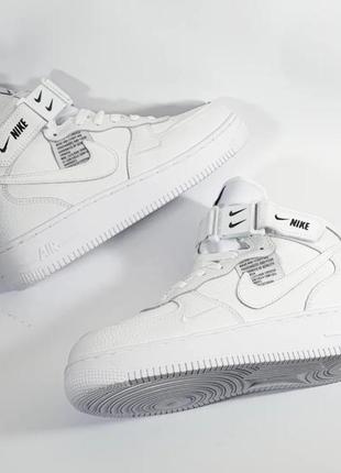 Кросівки зимові хутро nike air force 1 utility