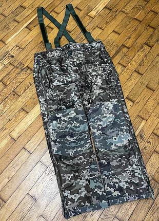 Штани військові на підтяжках