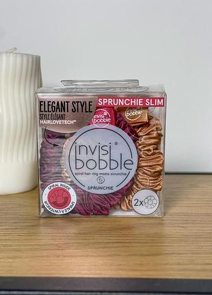 Резинка-браслет для волосся invisibobble sprunchie slim the snuggle is real