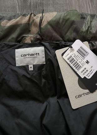 Carhartt оригинал мужской,зимний пуховик,куртка9 фото