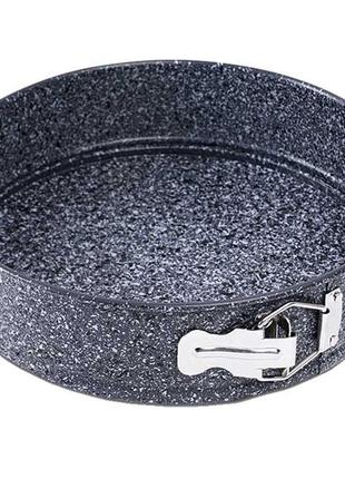 Форма для випічки maxmark роз`ємна кругла антипригарне гранітне покриття 26*6.8см мк-r100g