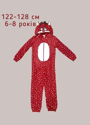 Новогодний рождественский костюм кигуруме пижама