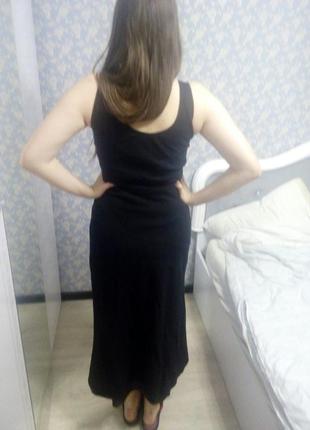 Платье в стиле одри хепберн черное макси винтаж завтрак у тиффани4 фото