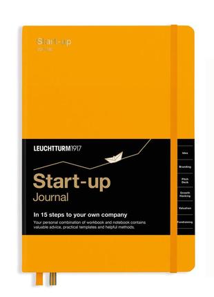 Блокнот leuchtturm1917 start-up journal, середній, rising sun (англ) (363843)