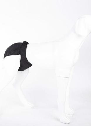 Труси для собак pet style "№1" чорні