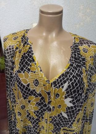 Вкорочена блуза, топ, пліссе, сіточка4 фото
