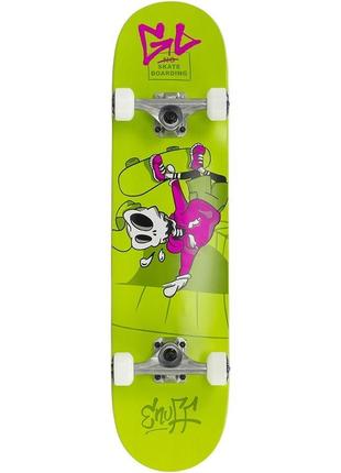 Скейтборд enuff skully green (enu2100-gr)4 фото