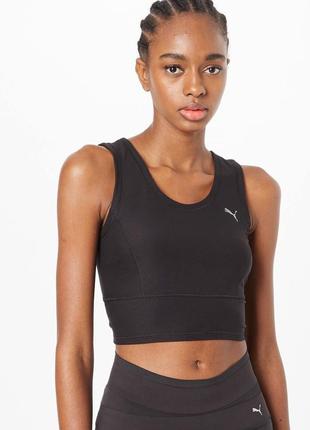 Спортивний топ puma studio yogini luxe cropped women's training tank top1 фото