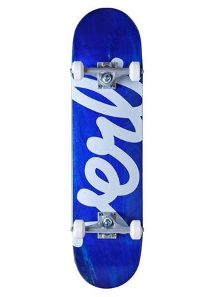 Скейтборд verb script complete skateboard 8" — navy/white (frd.037531)