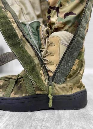 Бахилы тактические водонепроницаемые для защиты от дождя и комфорта и тепла при низких...