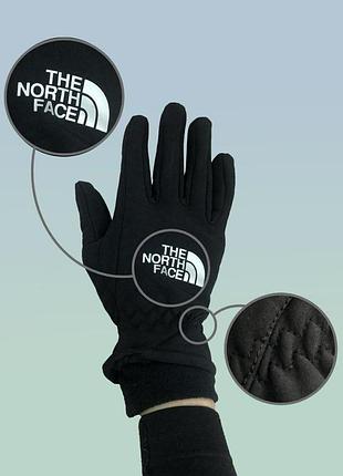 Перчатки в стиле the north face