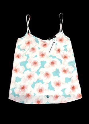 Красива майка топ atmosphere квіти етикетка