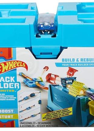 Игровой набор hot wheels грандиозные трюки хот вилс track builder gravity box gyk45