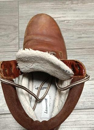 Ботинки зимние мужские кожаные с мехом landrover. стелька 27,5см.4 фото