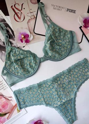 Victoria's secret original s m 34b комплект белья виктория сикрет