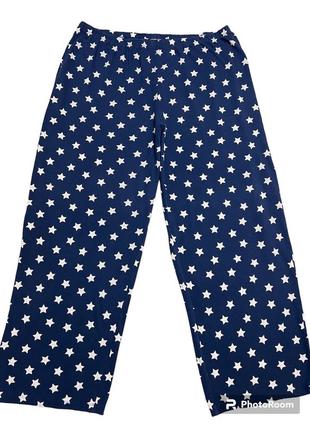 Обалденные пижамные штаны в звезды на 56р
