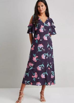 Плаття жіноче стильне тренд квітковий принт