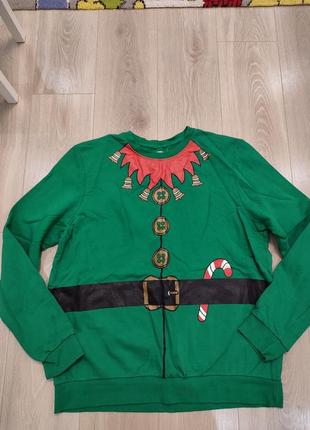 Толстовка новорічна ельф l-xl