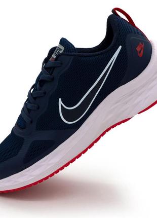 Мужские кроссовки для бега nike zoom winflo 8 синие. топ качество! 41. размеры в наличии: 41.