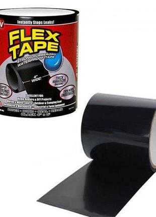 Водонепроницаемая изоляционная сверхпрочная скотч-лента flex tape 10 см