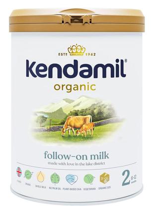 Детская смесь органическая сухая молочная kendamil organic 2, 6-12 мес., 800 г