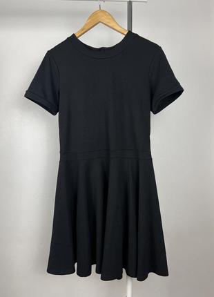 Черное мини платье h&amp;m