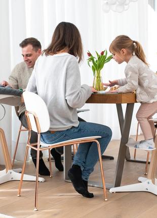 Стiльчик дитячий stokke® nomi®, кол. oak white (дуб білий)7 фото