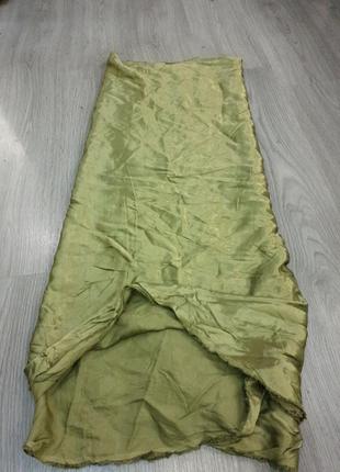 Отрез ткани зеленая 3м×1,10 см/ длина  3 метра×1,10 см ширина