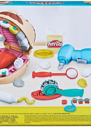 Ігровий набір для ліплення пластилін play-doh містер зубастик drill'n fill dentist f1259 hasbro3 фото