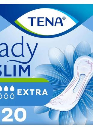 Tena lady slim extra прокладки урологічні 20 шт (7322541451299)