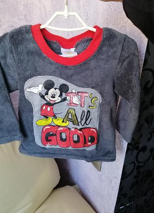 Плюшевая кофта disney 2