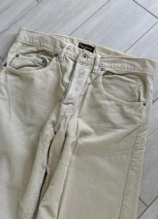 Мужские штаны оригинал вермишелька бежевые pepe jeans2 фото