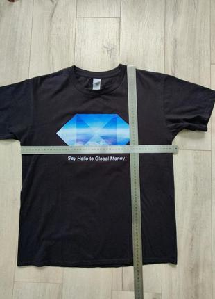 Gildan футболка черная м размер2 фото