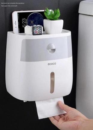 Тримач для туалетного паперу паперових рушників towel holder ecoco3 фото