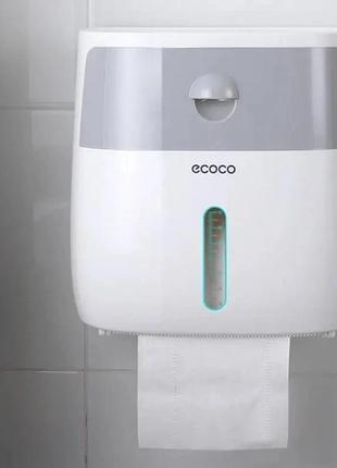 Тримач для туалетного паперу паперових рушників towel holder ecoco4 фото