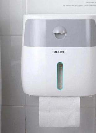 Тримач для туалетного паперу паперових рушників towel holder ecoco1 фото