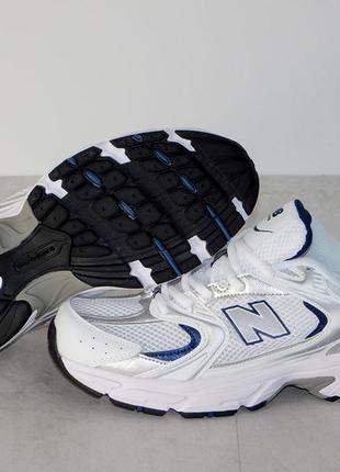 Мужские кроссовки new balance белые2 фото