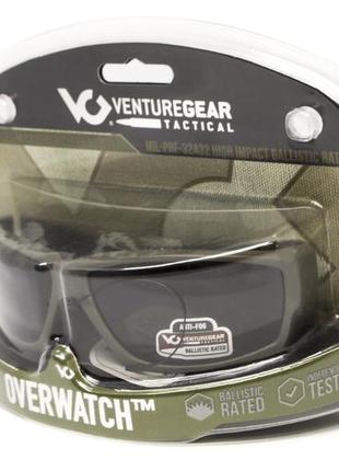 Очки защитные открытые venture gear tactical overwatch green (bronze) anti-fog, коричневые9 фото