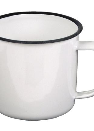 Кружка 350мл эмалированная белая mfh лучшая цена с быстрой доставкой по украине