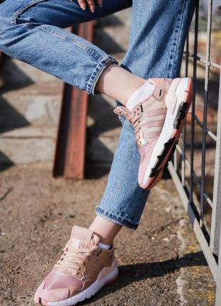 Кросівки adidas nite jogger w vapour pink кросівки2 фото